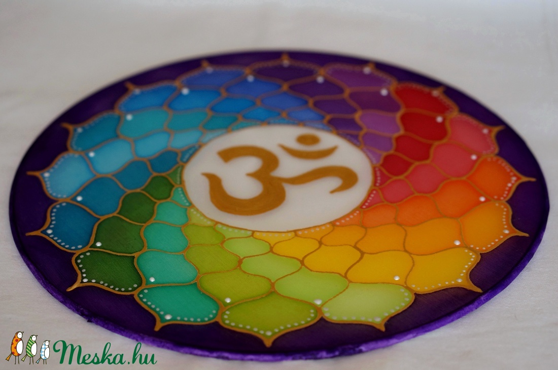 Csakra színkör (30 cm-es mandala) - otthon & lakás - dekoráció - mandala - Meska.hu Csakra színkör (30 cm-es mandala) - otthon & lakás - dekoráció - mandala - Meska.hu