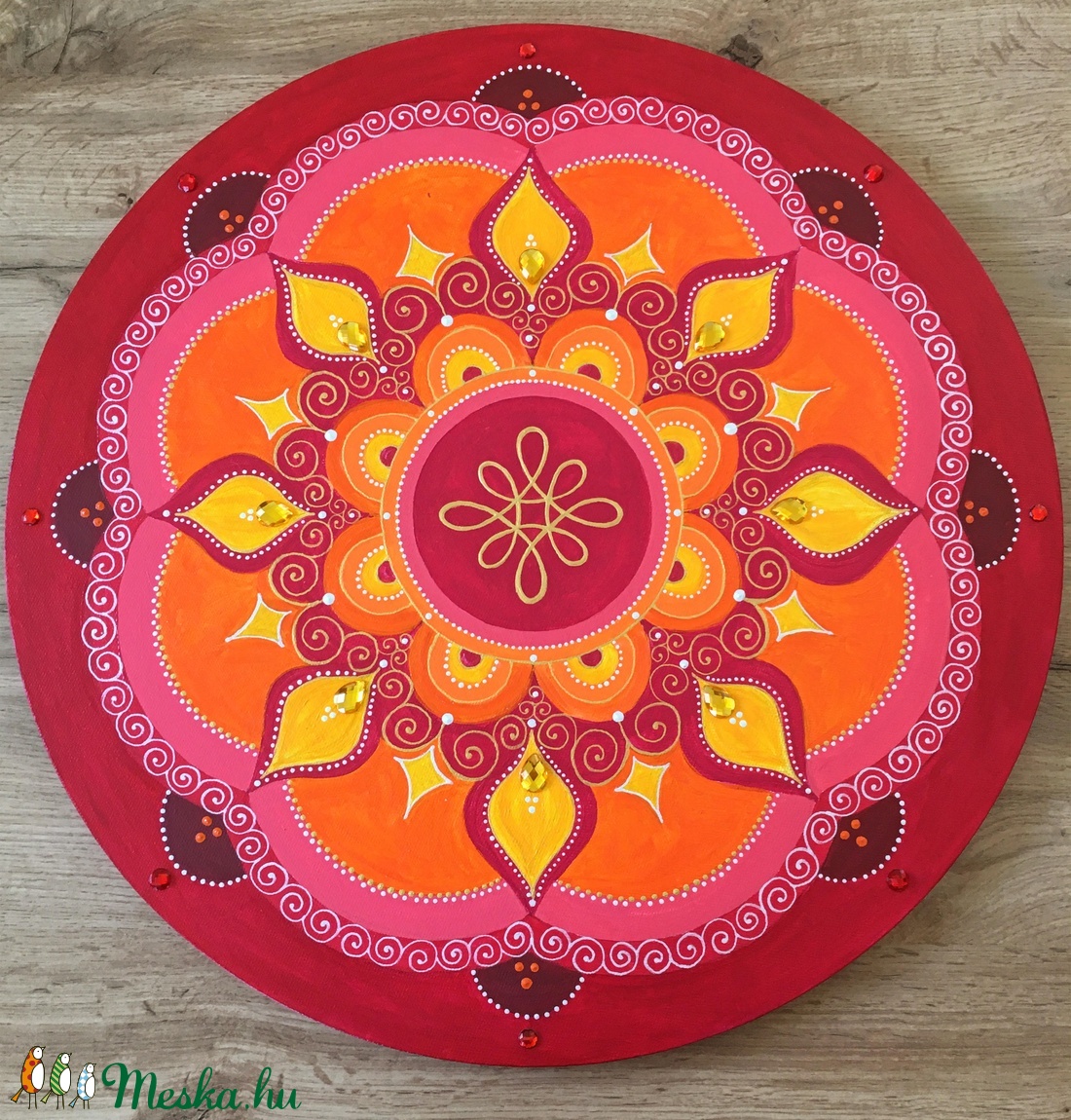 Lélek erő mandala (50 cm) - otthon & lakás - dekoráció - mandala - Meska.hu Lélek erő mandala (50 cm) - otthon & lakás - dekoráció - mandala - Meska.hu