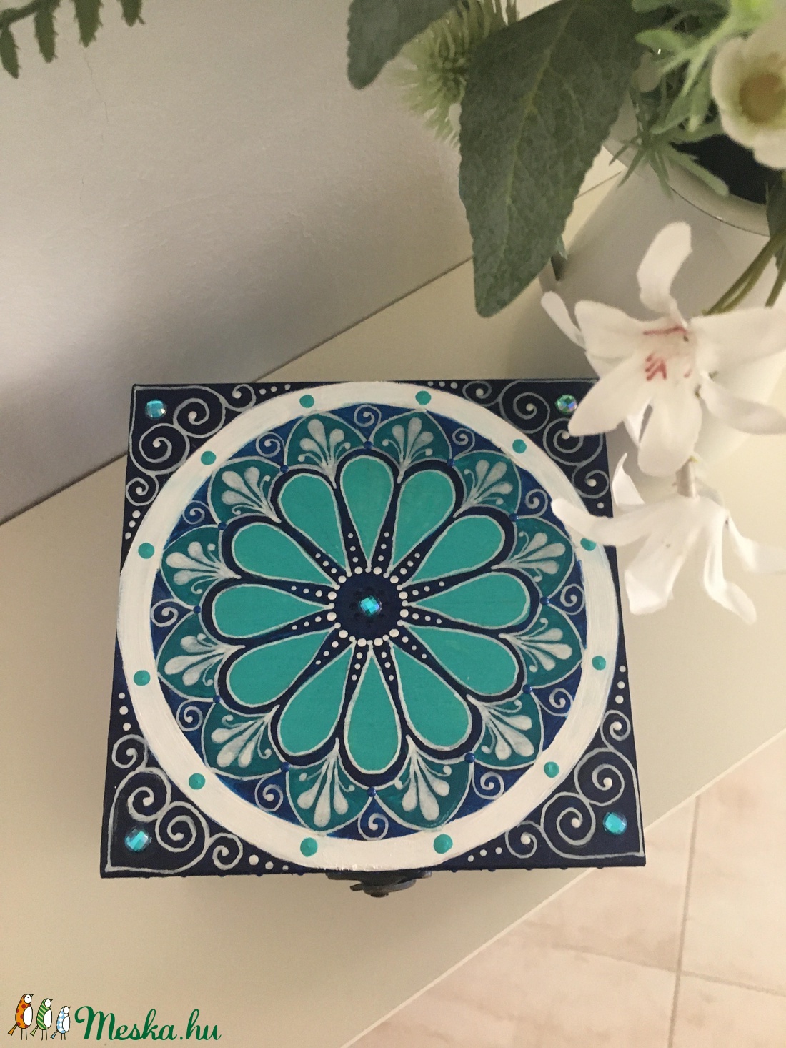 Mandala ékszerdoboz - otthon & lakás - dekoráció - mandala - Meska.hu Mandala ékszerdoboz - otthon & lakás - dekoráció - mandala - Meska.hu