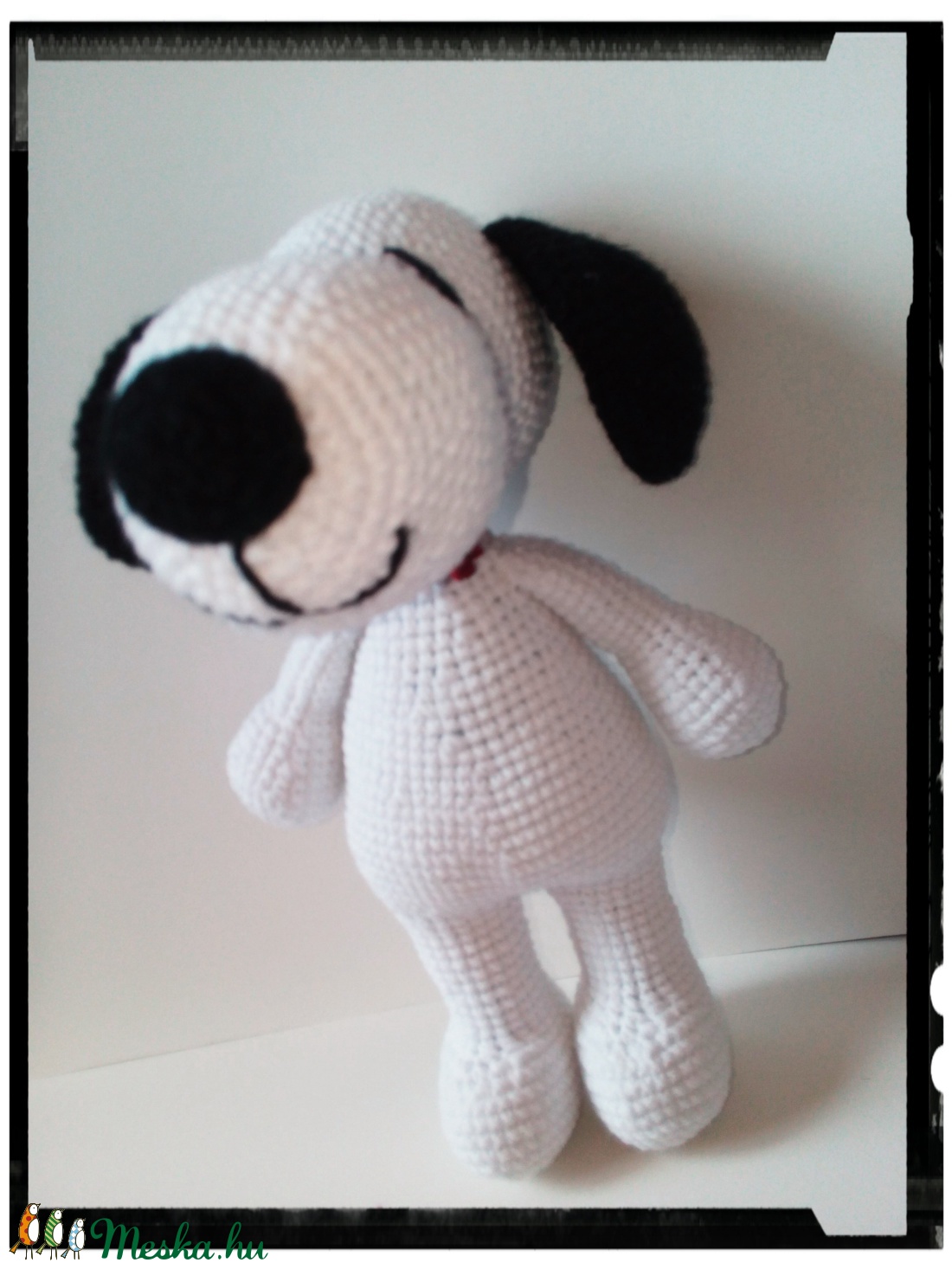 Snoopy - horgolt amigurumi -  - Meska.hu