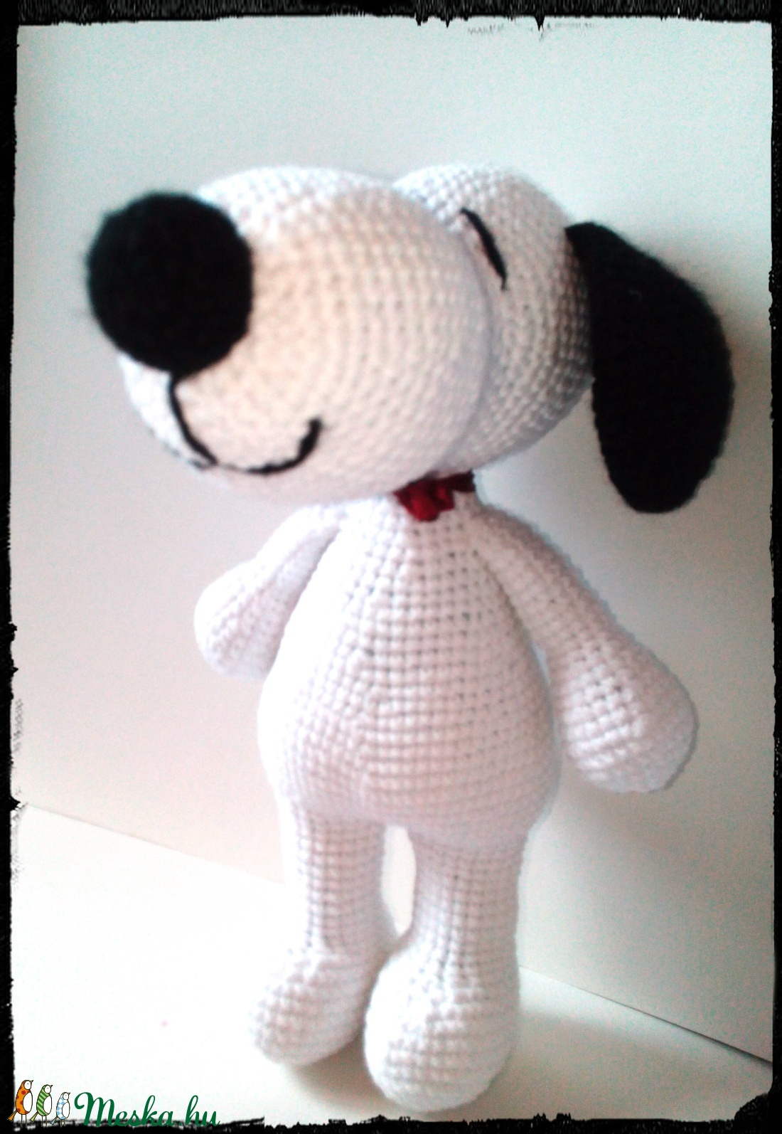 Snoopy - horgolt amigurumi -  - Meska.hu