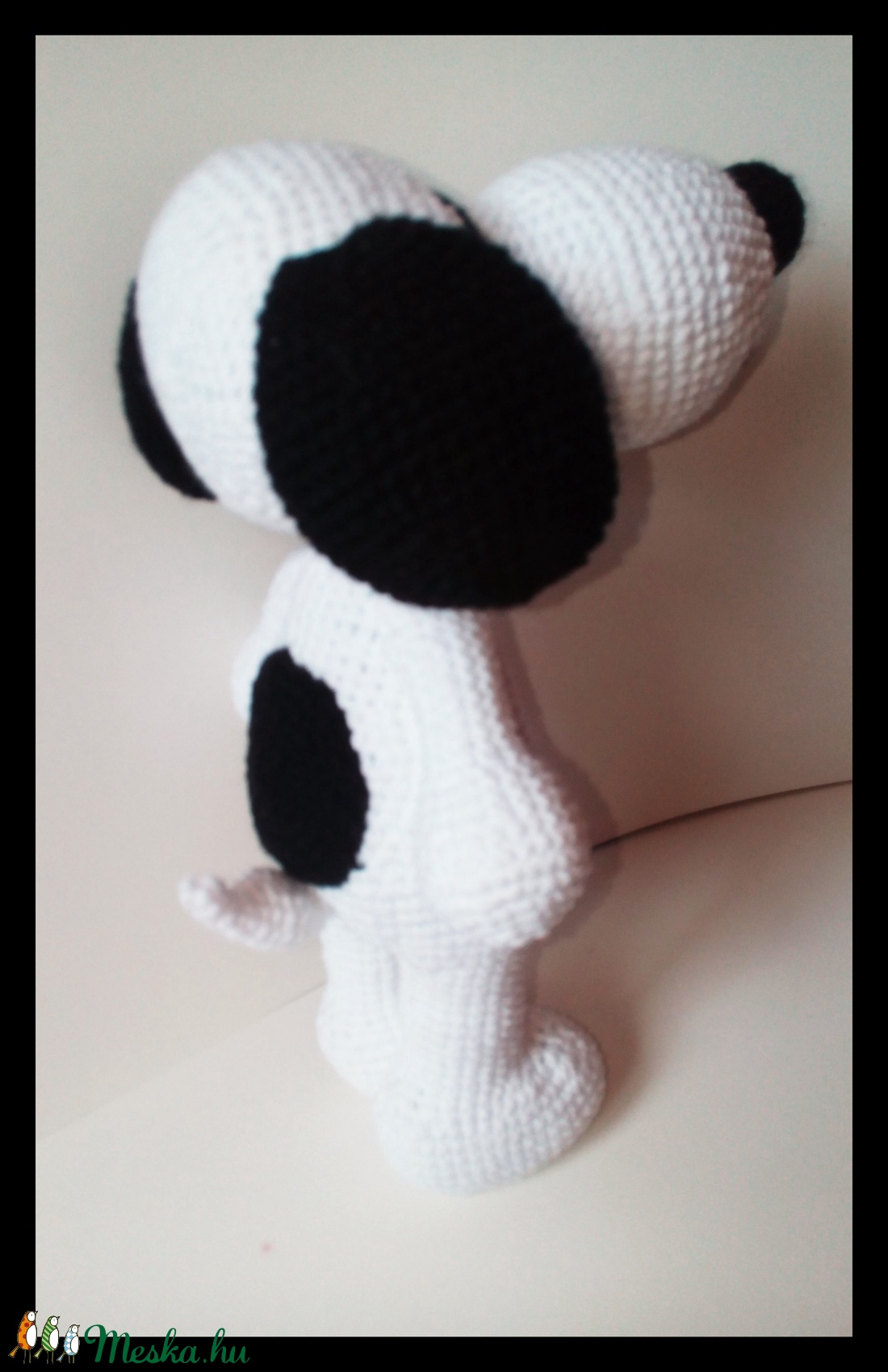 Snoopy - horgolt amigurumi -  - Meska.hu