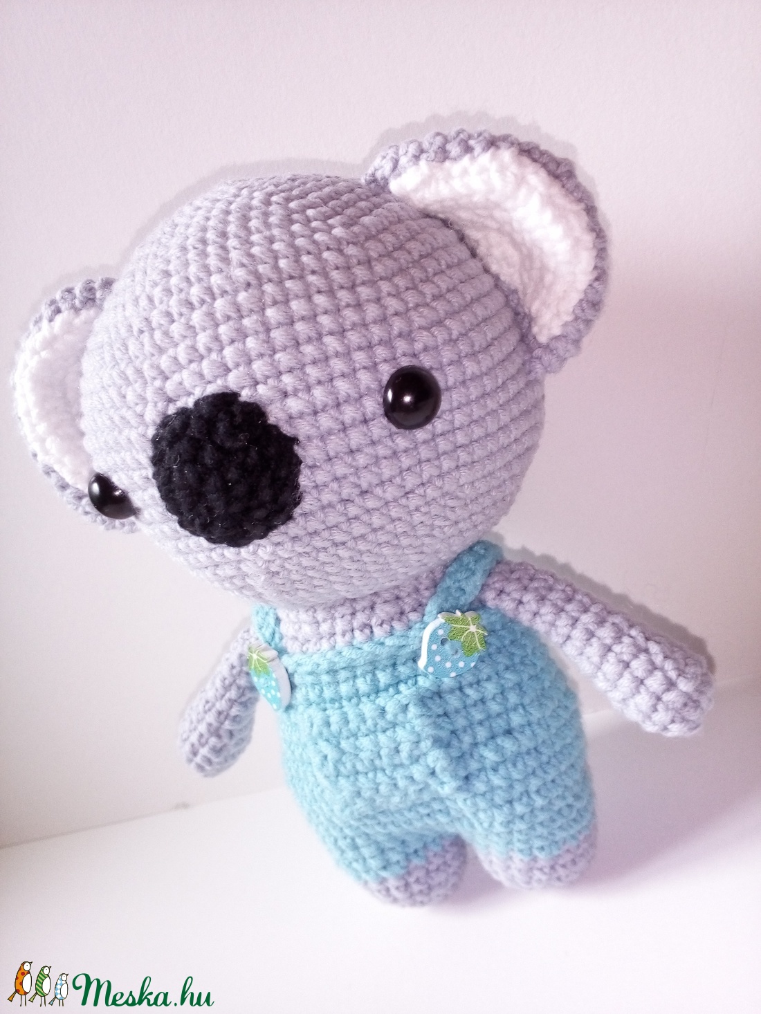 Bobo a kis koala - horgolt amigurumi -  - Meska.hu