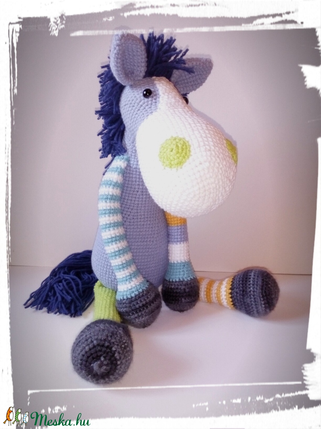 Szerafin-horgolt amigurumi paci -  - Meska.hu