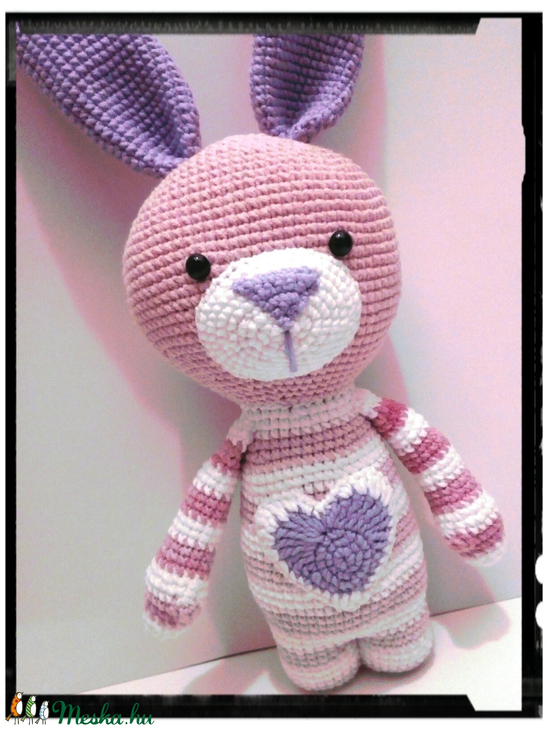 Lili Nyuszó horgolt amigurumi - - Meska.hu Lili Nyuszó horgolt amigurumi - - Meska.hu