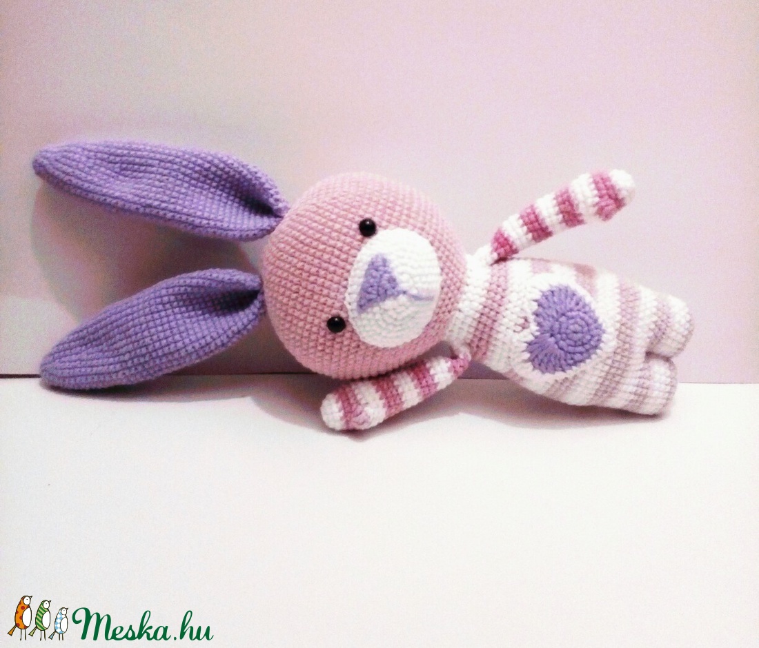 Lili Nyuszó horgolt amigurumi - - Meska.hu Lili Nyuszó horgolt amigurumi - - Meska.hu