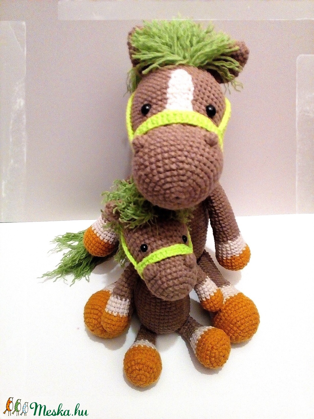 Alma és Almácska- amigurumi lovacskák -  - Meska.hu