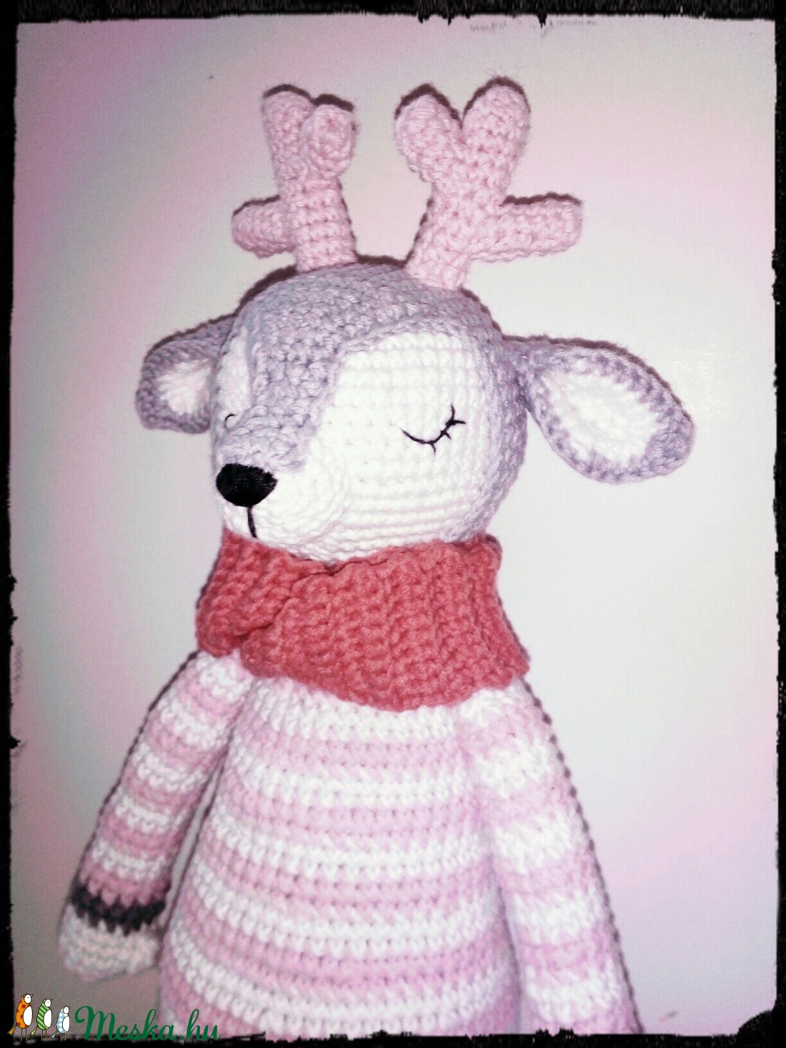 Matilda a kis álmos őzike - horgolt amigurumi - játék & sport - plüssállat & játékfigura - más figura - Meska.hu