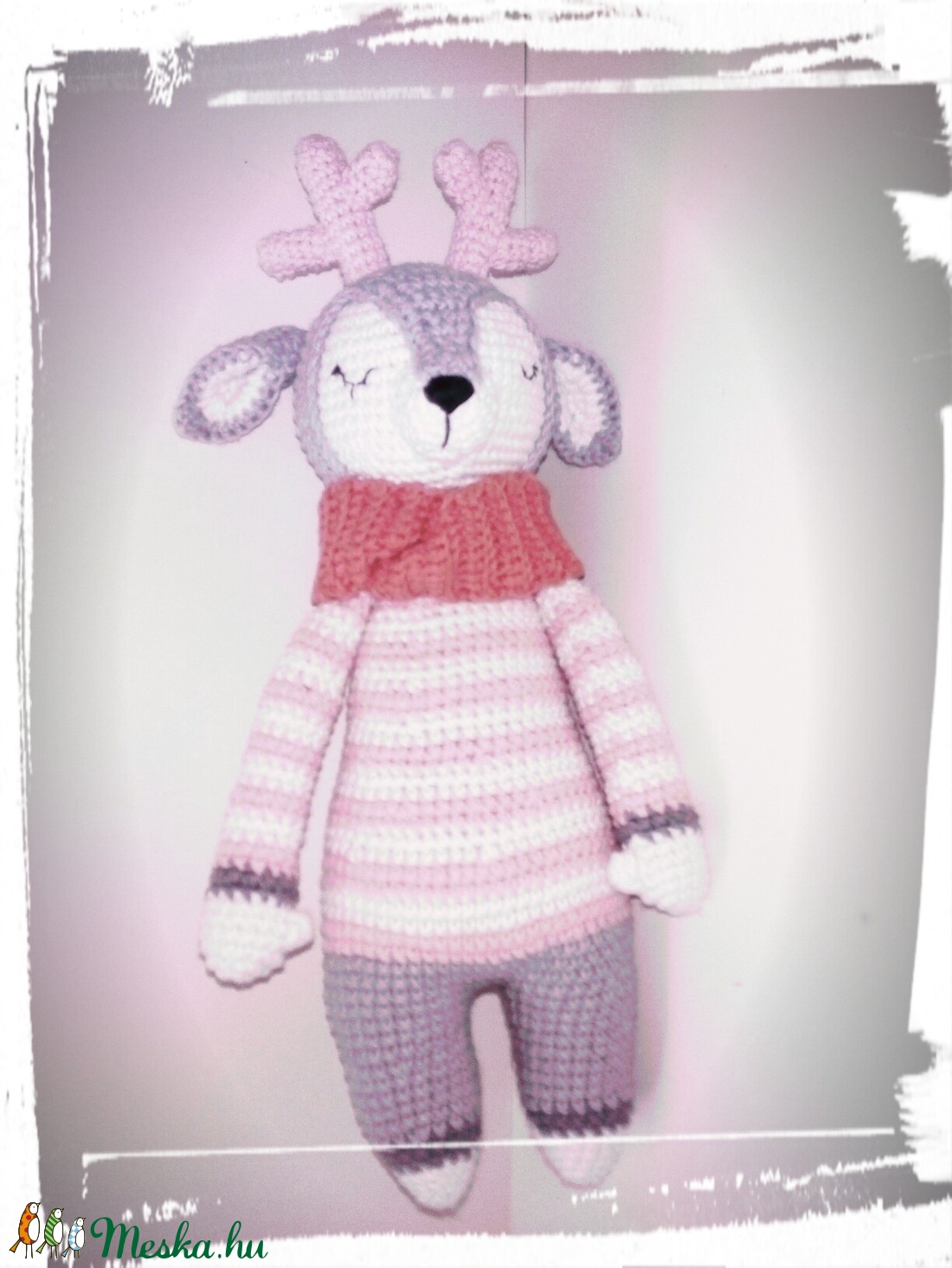 Matilda a kis álmos őzike - horgolt amigurumi - játék & sport - plüssállat & játékfigura - más figura - Meska.hu
