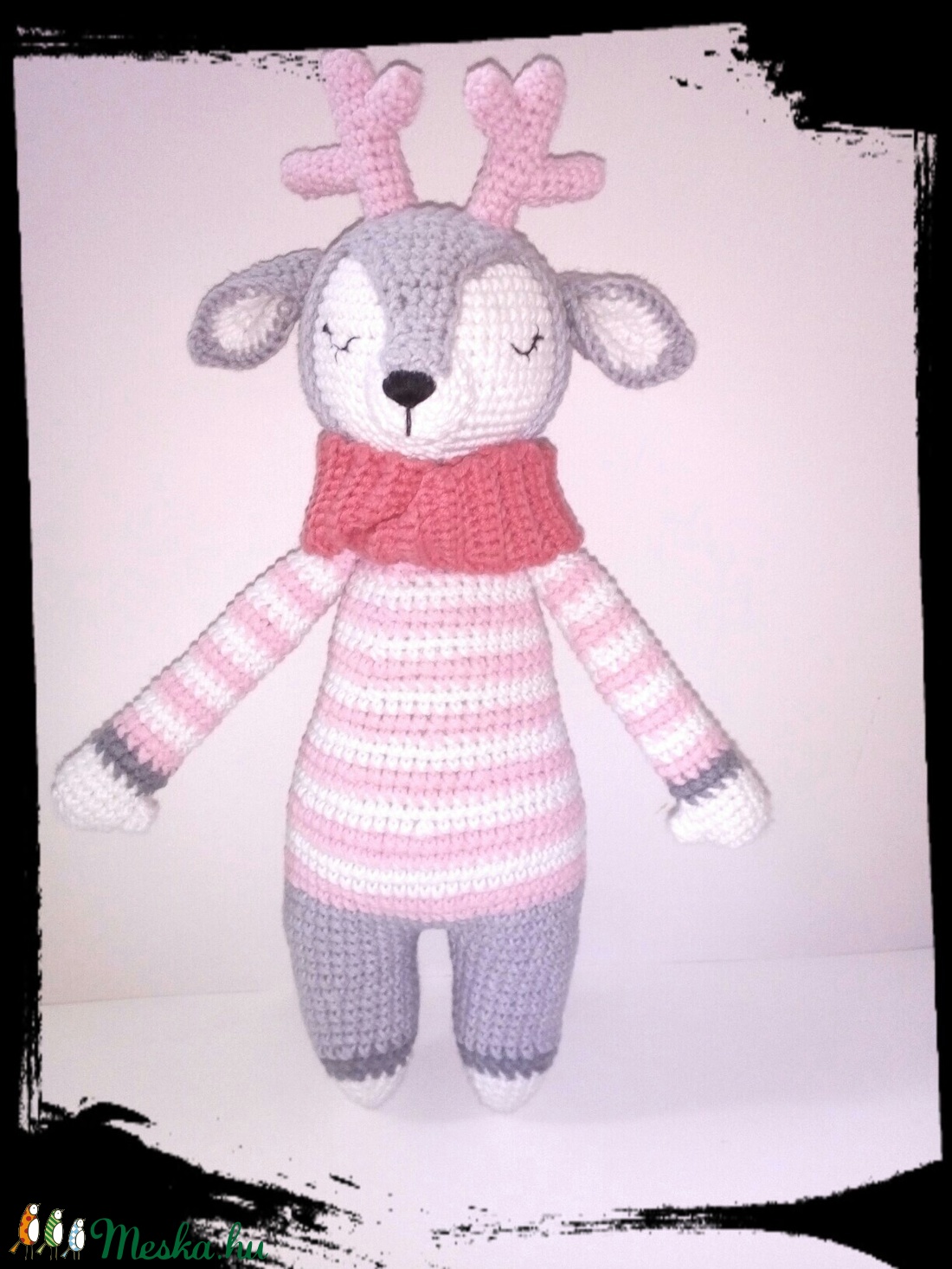 Matilda a kis álmos őzike - horgolt amigurumi - játék & sport - plüssállat & játékfigura - más figura - Meska.hu