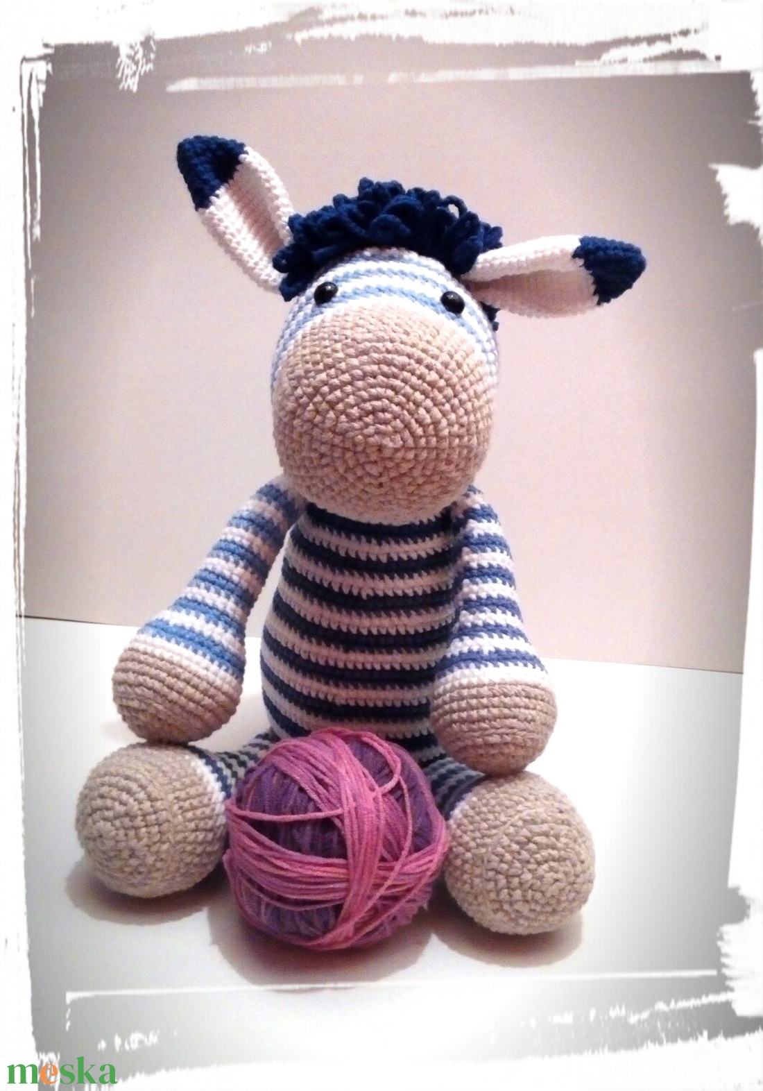 Zou a nagyon laza zebra fiú- amigurumi - játék & gyerek - plüssállat & játékfigura - más figura - Meska.hu Zou a nagyon laza zebra fiú- amigurumi - játék & gyerek - plüssállat & játékfigura - más figura - Meska.hu