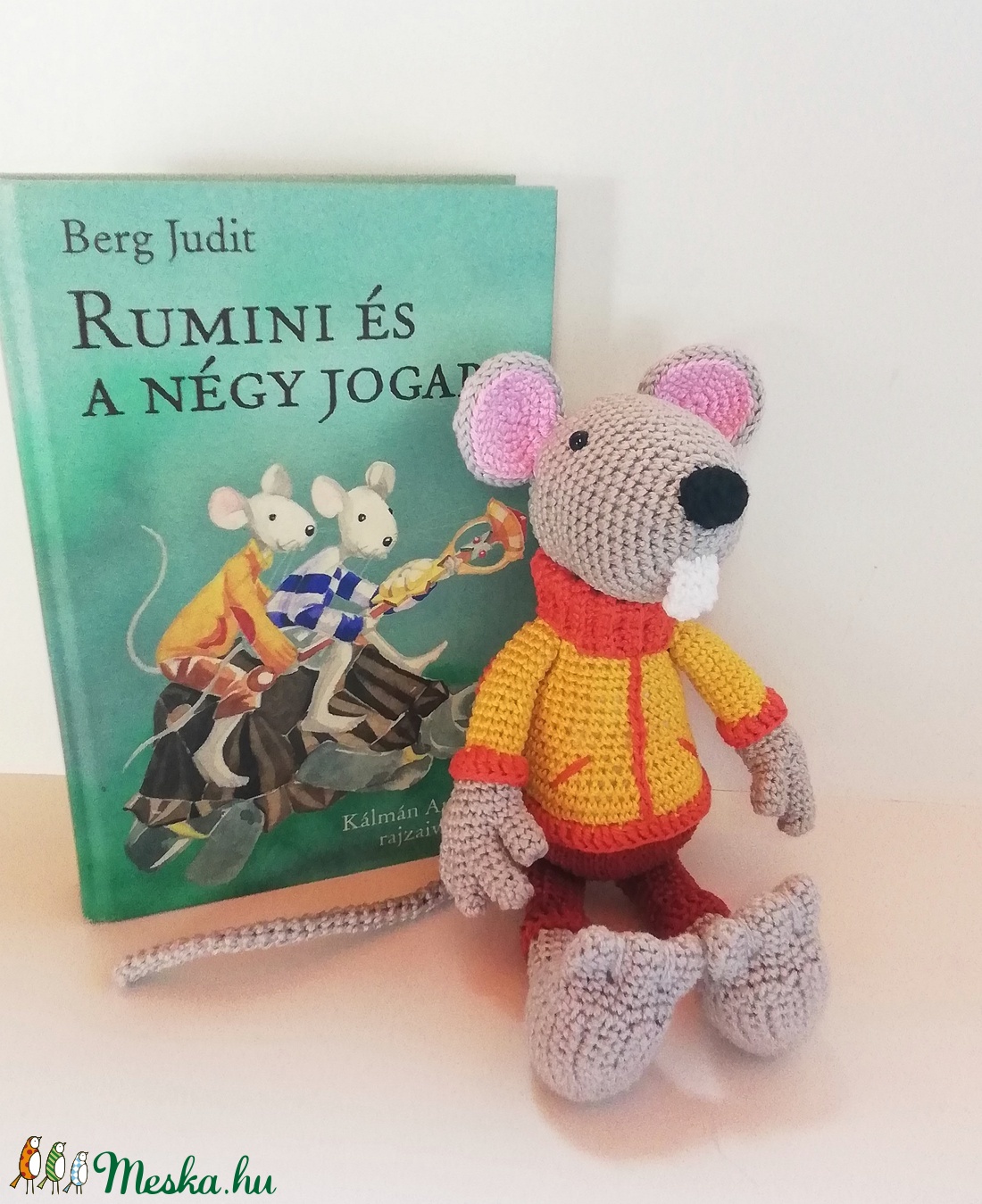 Balikó horgolt kisegér - horgolt amigurumi - játék & gyerek - plüssállat & játékfigura - egér - Meska.hu Balikó horgolt kisegér - horgolt amigurumi - játék & gyerek - plüssállat & játékfigura - egér - Meska.hu