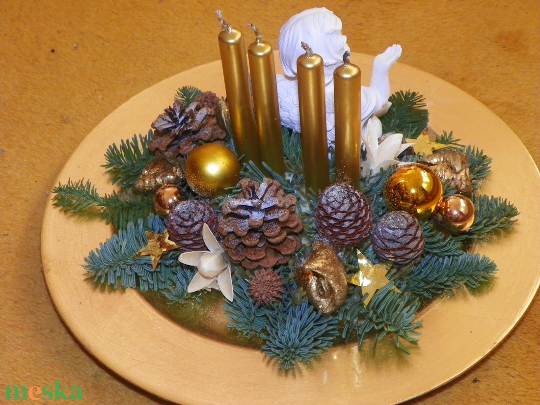 Várakozás-Angyalkás adventi asztaldísz, koszorú - karácsony - karácsonyi lakásdekoráció - ünnepi asztaldekoráció - Meska.hu Várakozás-Angyalkás adventi asztaldísz, koszorú - karácsony - karácsonyi lakásdekoráció - ünnepi asztaldekoráció - Meska.hu