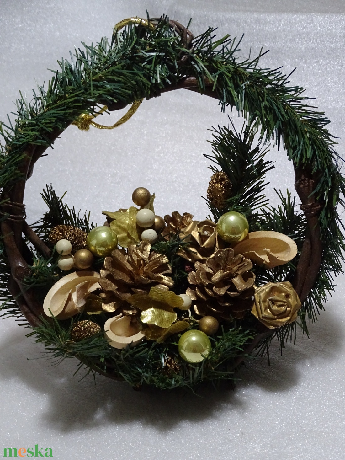 Fenyő, Téli,karácsonyi ajtódísz,koszorú,kopogtató,asztaldísz - karácsony - adventi díszek - adventi ajtódísz - Meska.hu Fenyő, Téli,karácsonyi ajtódísz,koszorú,kopogtató,asztaldísz - karácsony - adventi díszek - adventi ajtódísz - Meska.hu