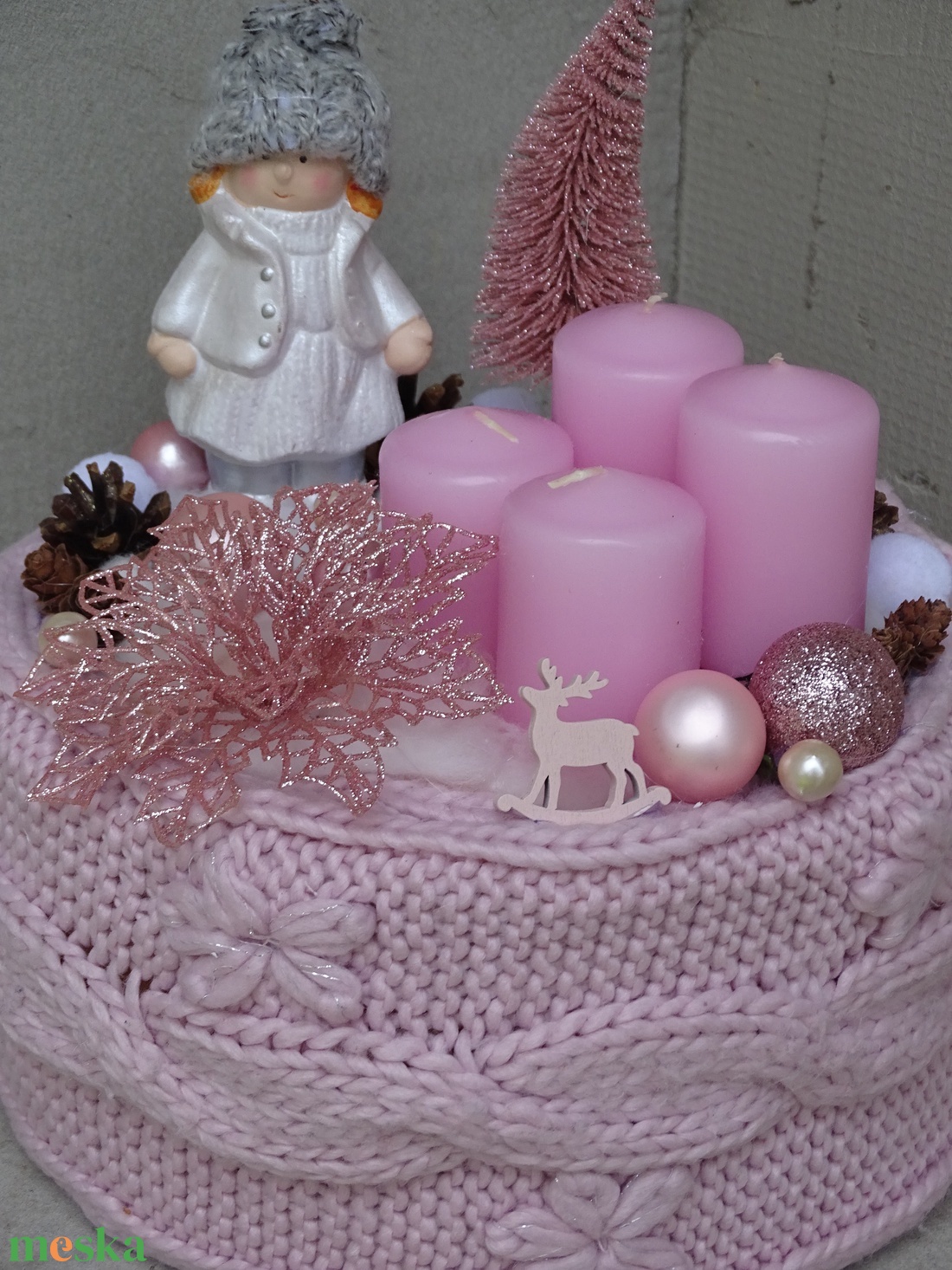 Angyali üzenet-puder, adventi, kötött asztaldísz,doboz, koszorú, box - karácsony - adventi díszek - adventi asztaldísz - Meska.hu Angyali üzenet-puder, adventi, kötött asztaldísz,doboz, koszorú, box - karácsony - adventi díszek - adventi asztaldísz - Meska.hu