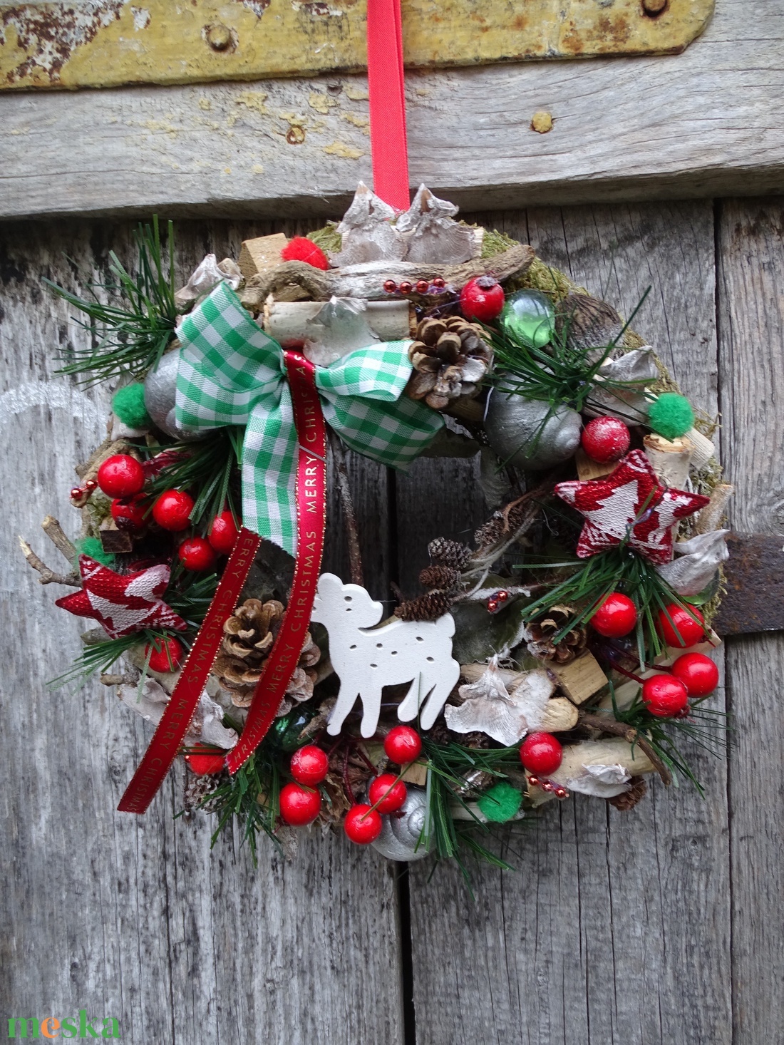 Téli kerek erdő- őzikés,bogyós,karácsonyi,adventi ajtódísz,koszorú kopogtató - karácsony - adventi díszek - adventi ajtódísz - Meska.hu Téli kerek erdő- őzikés,bogyós,karácsonyi,adventi ajtódísz,koszorú kopogtató - karácsony - adventi díszek - adventi ajtódísz - Meska.hu