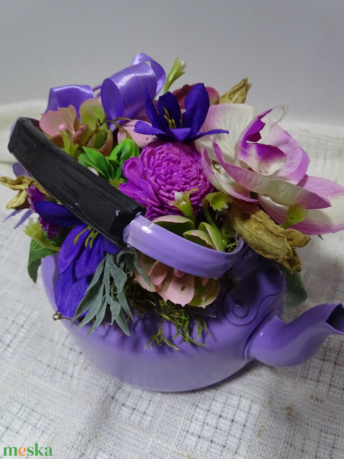 Orchidea, Lila hangulat-egyedi, Asztaldísz,lakásdekoráció - otthon & életmód - dekoráció - asztal és polc dekoráció - asztaldísz - Meska.hu Orchidea, Lila hangulat-egyedi, Asztaldísz,lakásdekoráció - otthon & életmód - dekoráció - asztal és polc dekoráció - asztaldísz - Meska.hu