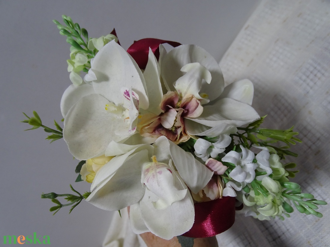 Orchidea EGYEDI Ünnepi csokor,névnapi,születésnapi,ajándék - otthon & életmód - dekoráció - virágdísz és tartó - csokor & virágdísz - Meska.hu