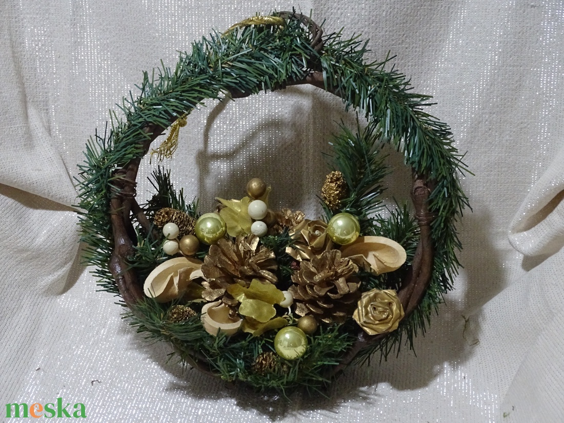 Fenyő, Téli,karácsonyi ajtódísz,koszorú,kopogtató,asztaldísz - karácsony - adventi díszek - adventi ajtódísz - Meska.hu Fenyő, Téli,karácsonyi ajtódísz,koszorú,kopogtató,asztaldísz - karácsony - adventi díszek - adventi ajtódísz - Meska.hu