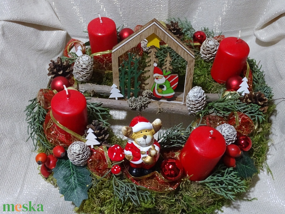 Karácsonyi mese -adventi ,karácsonyi asztaldísz - karácsony - adventi díszek - adventi asztaldísz - Meska.hu Karácsonyi mese -adventi ,karácsonyi asztaldísz - karácsony - adventi díszek - adventi asztaldísz - Meska.hu