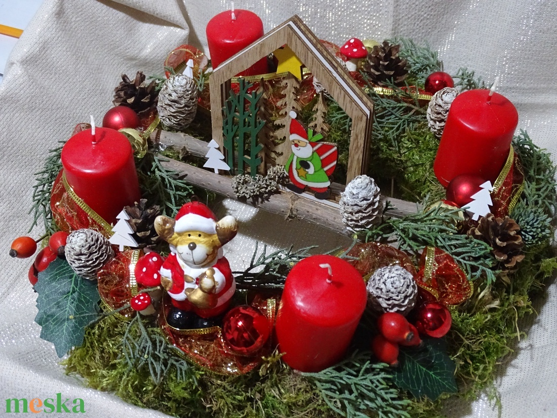 Karácsonyi mese -adventi ,karácsonyi asztaldísz - karácsony - adventi díszek - adventi asztaldísz - Meska.hu Karácsonyi mese -adventi ,karácsonyi asztaldísz - karácsony - adventi díszek - adventi asztaldísz - Meska.hu