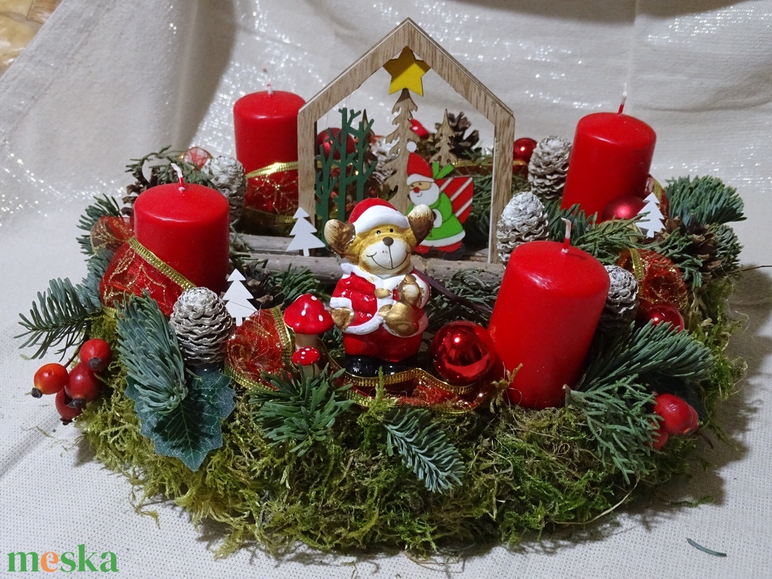 Karácsonyi mese -adventi ,karácsonyi asztaldísz - karácsony - adventi díszek - adventi asztaldísz - Meska.hu Karácsonyi mese -adventi ,karácsonyi asztaldísz - karácsony - adventi díszek - adventi asztaldísz - Meska.hu