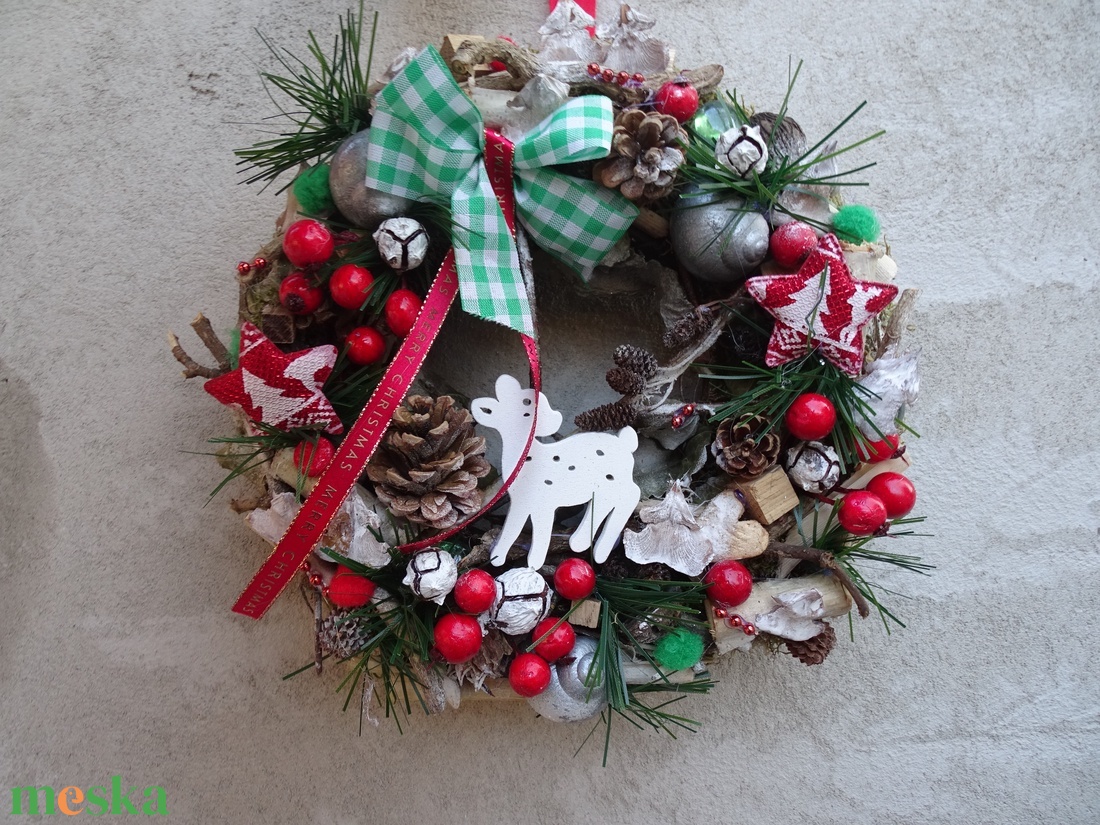 Téli kerek erdő- őzikés,bogyós,karácsonyi,adventi ajtódísz,koszorú kopogtató - karácsony - adventi díszek - adventi ajtódísz - Meska.hu Téli kerek erdő- őzikés,bogyós,karácsonyi,adventi ajtódísz,koszorú kopogtató - karácsony - adventi díszek - adventi ajtódísz - Meska.hu