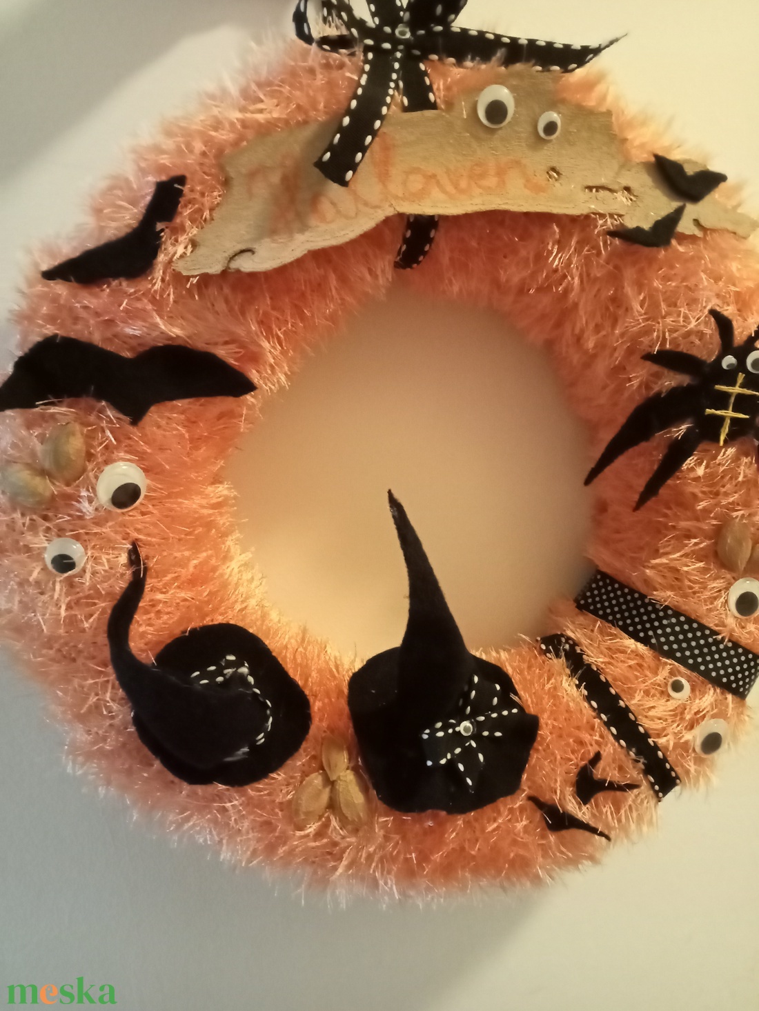 Halloween ajtódísz (nagy méret) - otthon & életmód - dekoráció - halloween - halloweeni ajtódíszek és ablakdíszek - Meska.hu Halloween ajtódísz (nagy méret) - otthon & életmód - dekoráció - halloween - halloweeni ajtódíszek és ablakdíszek - Meska.hu