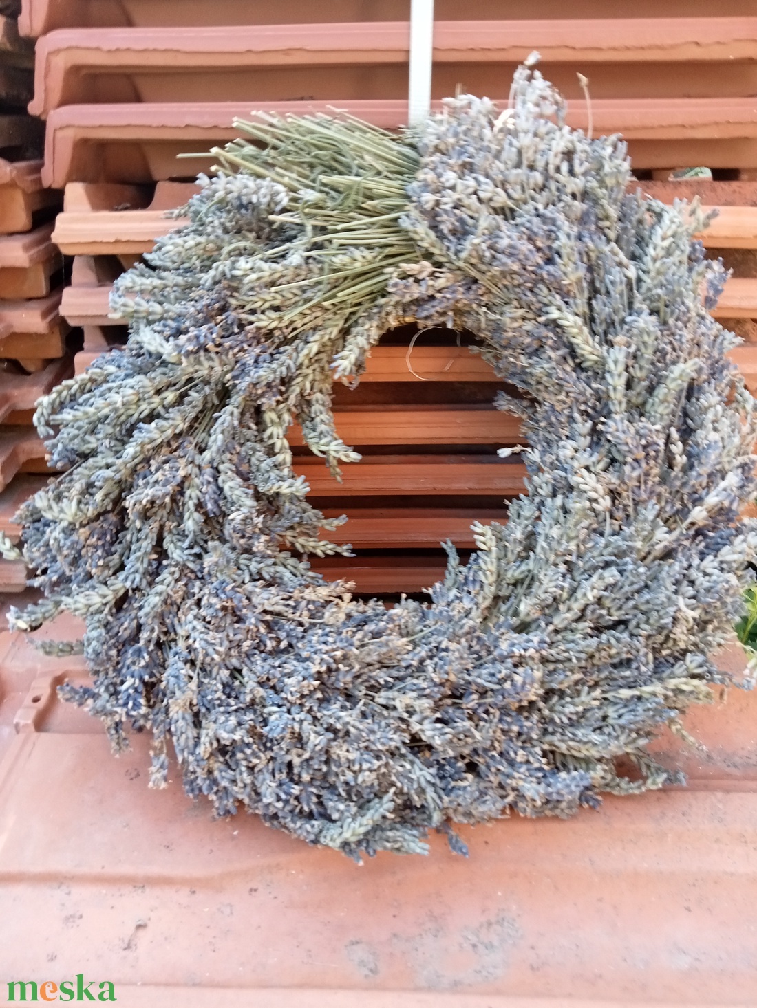 LEVENDULA ajtódísz  - otthon & életmód - dekoráció - ajtó- és ablak dekoráció - ajtódísz & kopogtató - Meska.hu