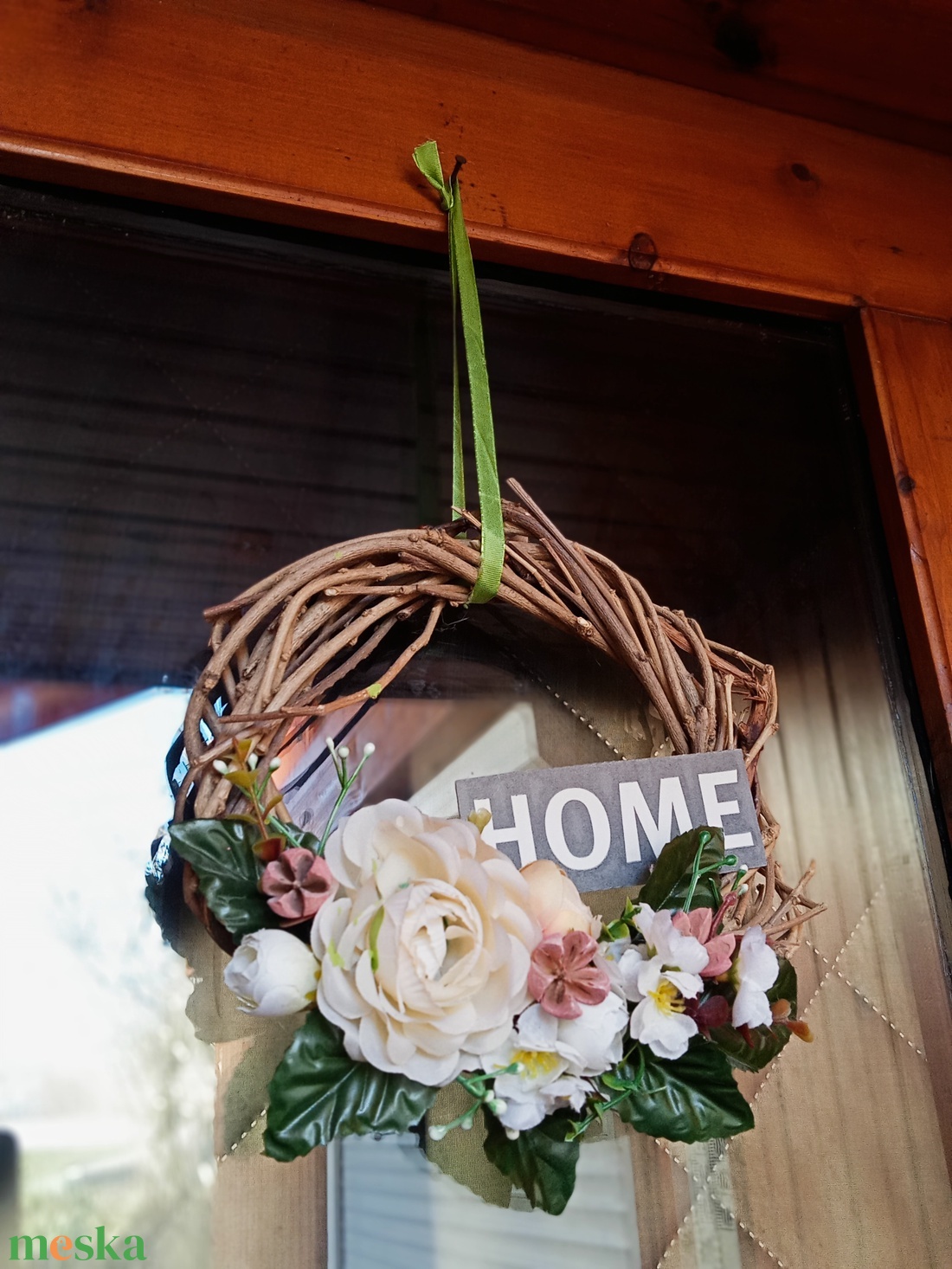 ZSongás ajtódísz,koszorú,kopogtató - otthon & életmód - dekoráció - ajtó- és ablak dekoráció - ajtódísz & kopogtató - Meska.hu