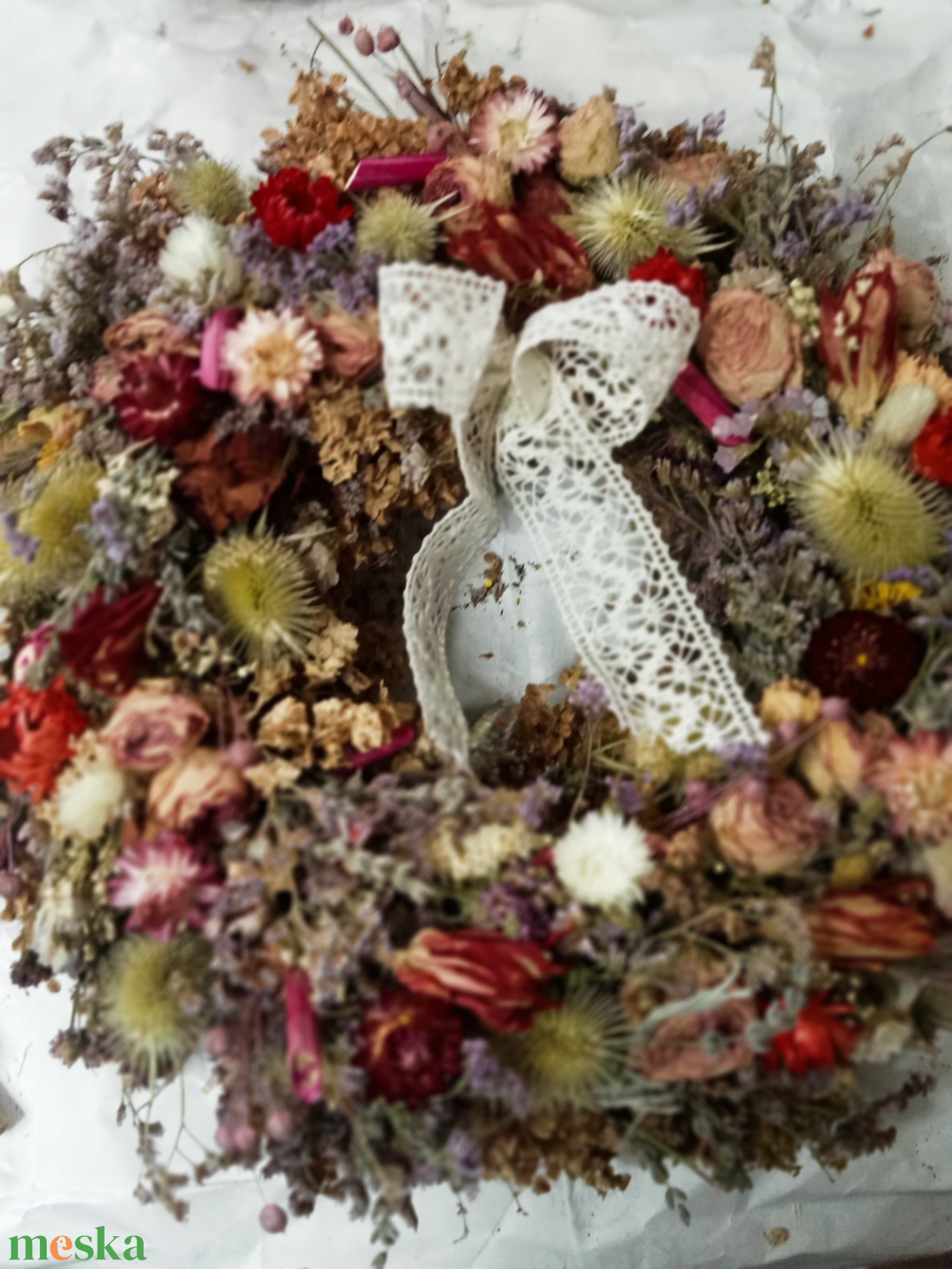 tVirágözön ,egyedi, természetes , illatos ajtódísz  - otthon & életmód - dekoráció - ajtó- és ablak dekoráció - ajtódísz & kopogtató - Meska.hu