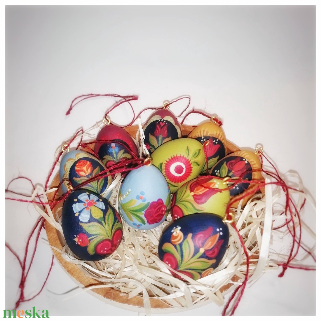 Festett mini tojások - otthon & életmód - dekoráció - fali és függő dekoráció - függődísz - Meska.hu Festett mini tojások - otthon & életmód - dekoráció - fali és függő dekoráció - függődísz - Meska.hu