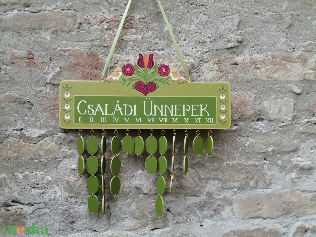 Családi Ünnepek tábla - otthon & életmód - dekoráció - fali és függő dekoráció - falinaptár & öröknaptár - Meska.hu Családi Ünnepek tábla - otthon & életmód - dekoráció - fali és függő dekoráció - falinaptár & öröknaptár - Meska.hu