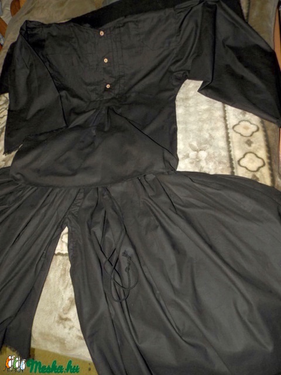 Lobogó, bő ujjú paraszting, férfi ing/ viselet -  - Meska.hu