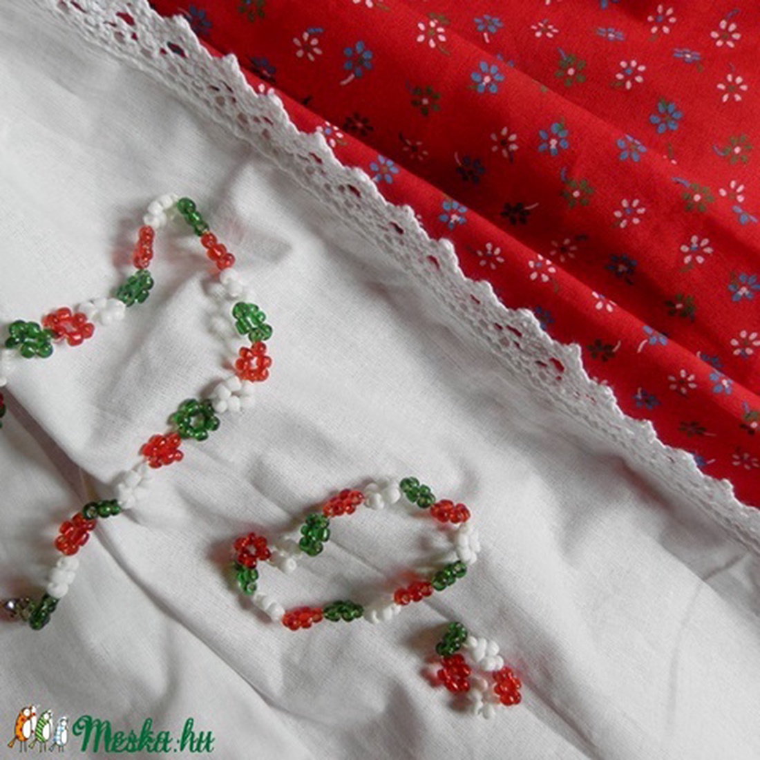 Kislány viselet, pörgős néptánc szoknya -  - Meska.hu