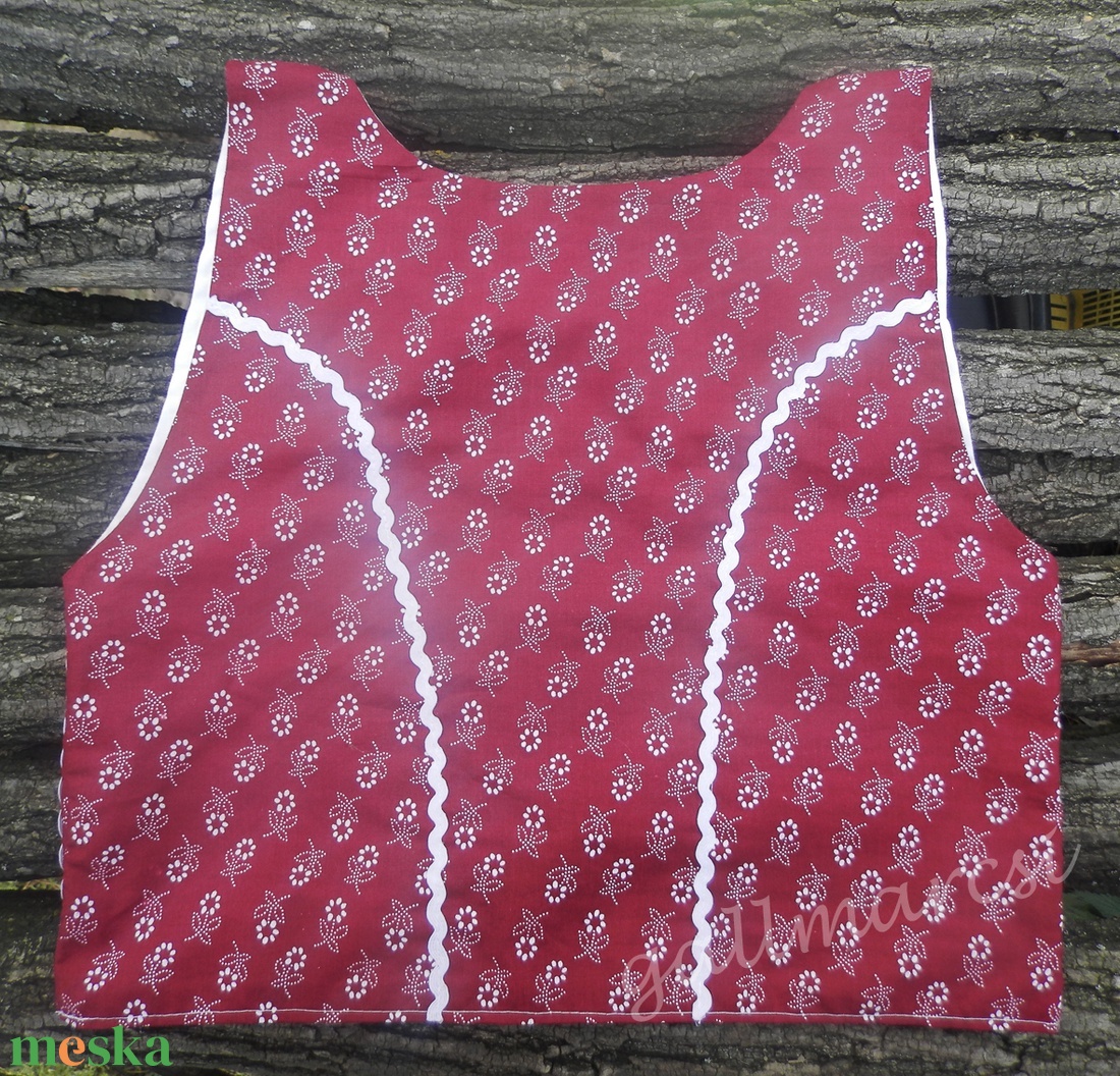 Néptánc mellény, népi női mellény -  - Meska.hu