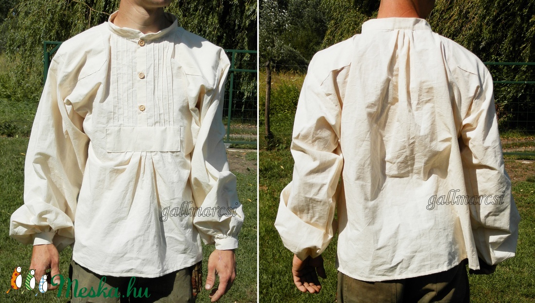 Népi paraszting/ ing /férfi viselet (sujtás/ paszomány kérhető rá) -  - Meska.hu