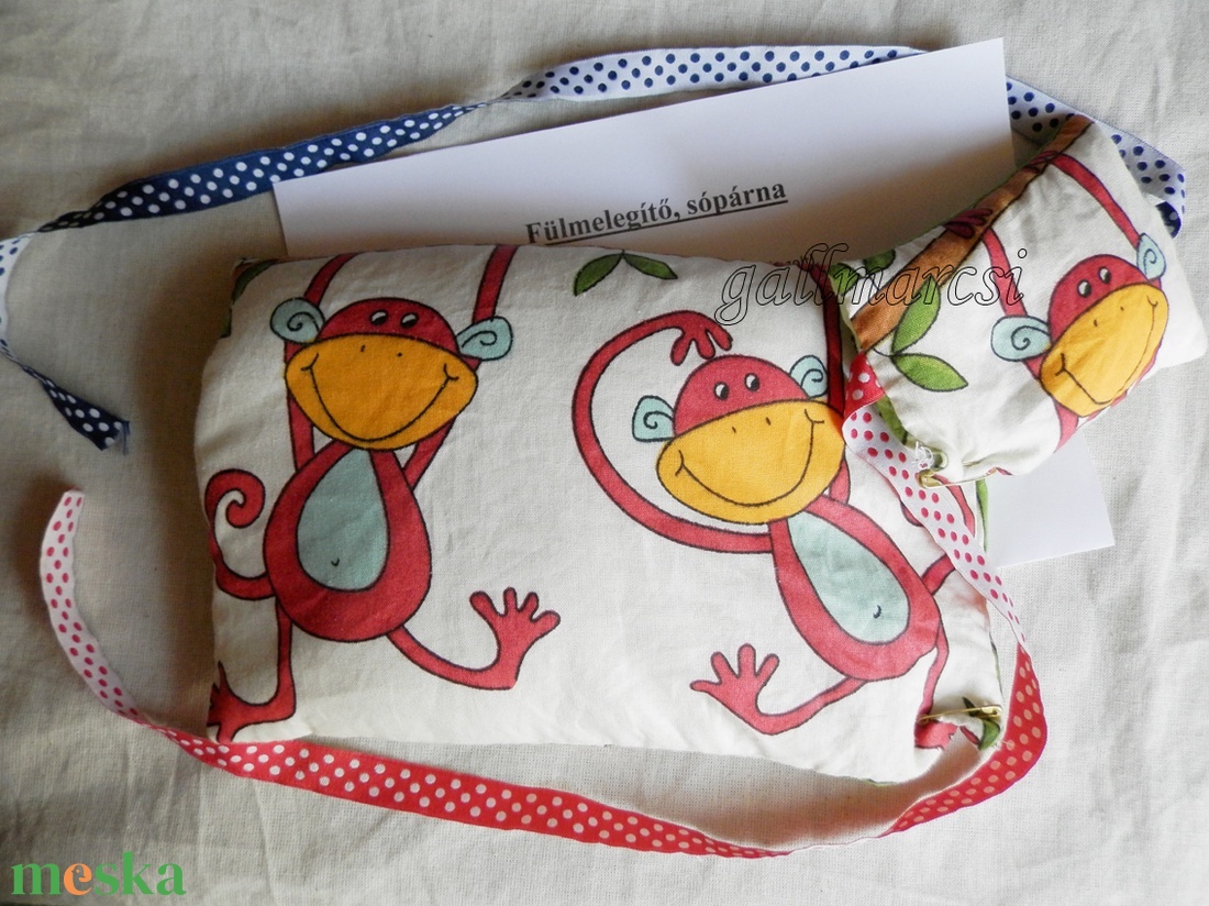 Fülre köthető sópárna, melegítőpárna -  - Meska.hu