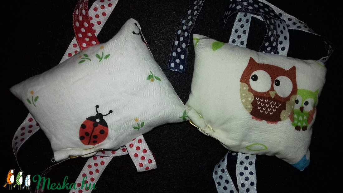 Fülre köthető sópárna, melegítőpárna -  - Meska.hu