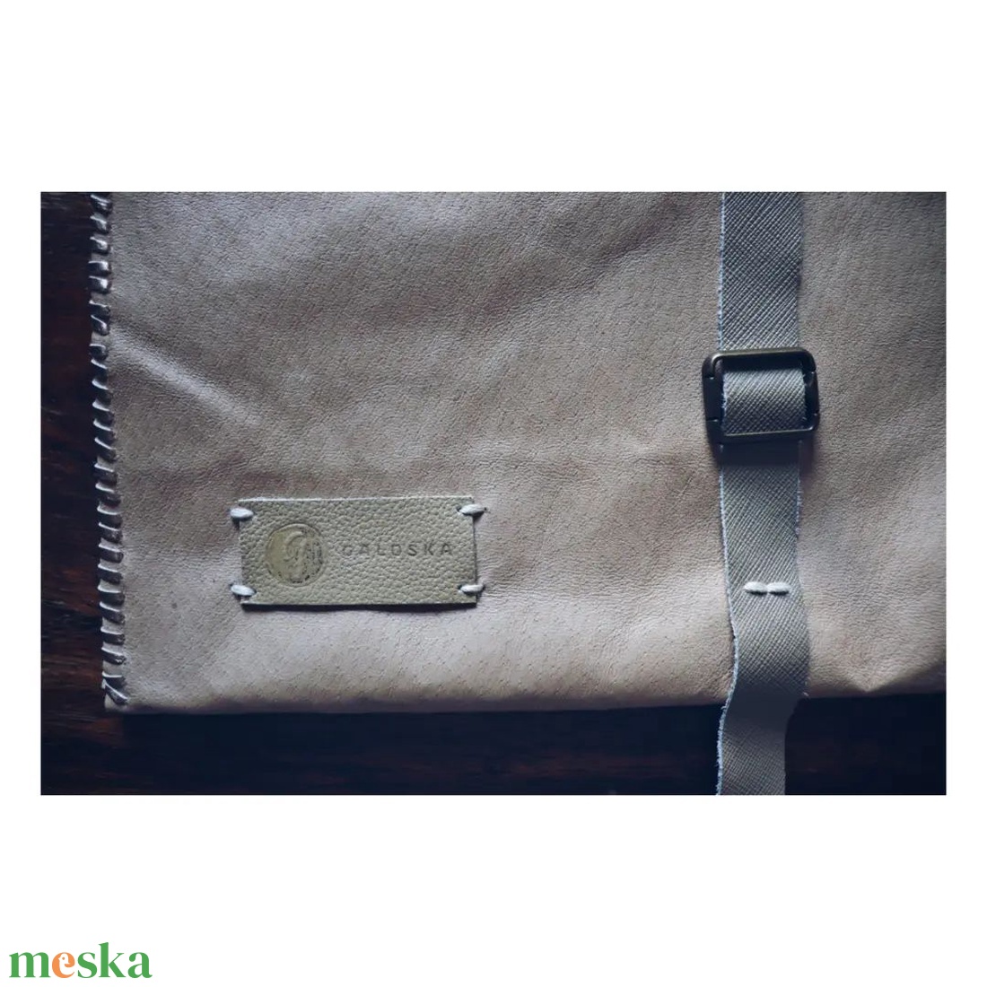 Bőr laptop tok 220819 - táska & tok - laptoptáska, laptop hátizsák - Meska.hu