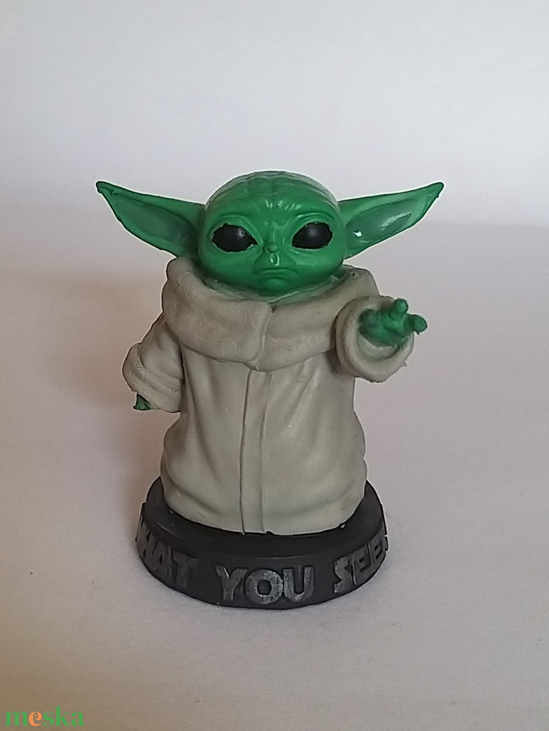 Baby Yoda , Grogu figura - otthon & életmód - dekoráció - asztal és polc dekoráció - asztaldísz - Meska.hu Baby Yoda , Grogu figura - otthon & életmód - dekoráció - asztal és polc dekoráció - asztaldísz - Meska.hu