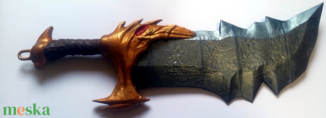 God of war Kratos penge - otthon & életmód - dekoráció - asztal és polc dekoráció - asztaldísz - Meska.hu
