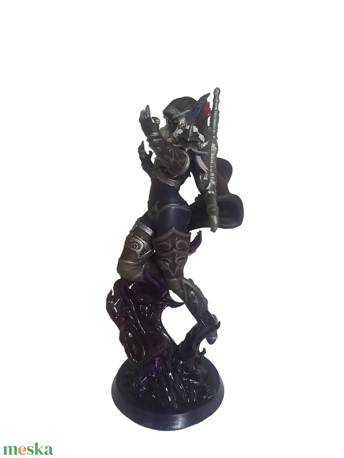 world of warcraft Sylvanas szobor - otthon & életmód - dekoráció - asztal és polc dekoráció - asztaldísz - Meska.hu