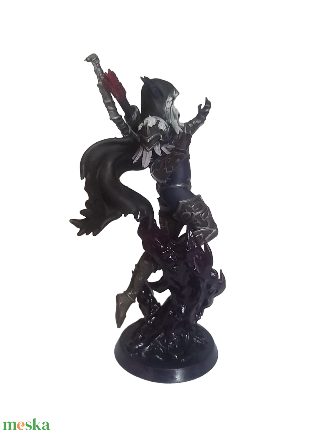 world of warcraft Sylvanas szobor - otthon & életmód - dekoráció - asztal és polc dekoráció - asztaldísz - Meska.hu