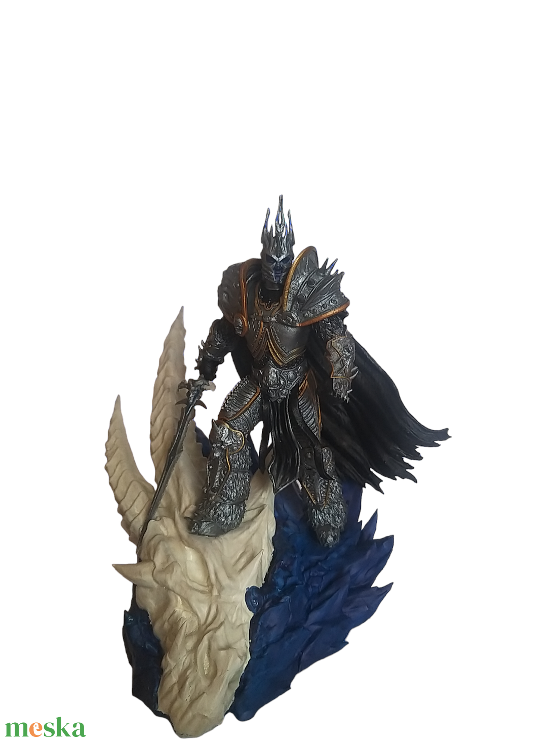 world of warcraft lich king szobor - otthon & életmód - dekoráció - asztal és polc dekoráció - asztaldísz - Meska.hu