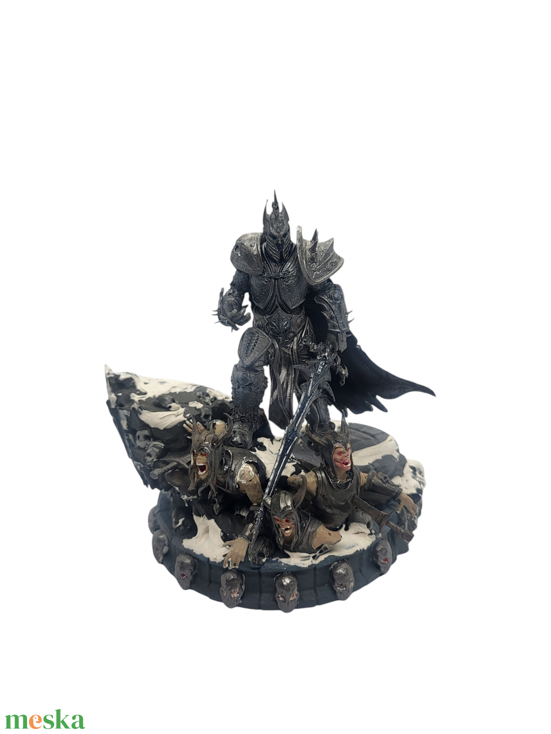 world of warcraft lich king szobor - otthon & életmód - dekoráció - asztal és polc dekoráció - asztaldísz - Meska.hu