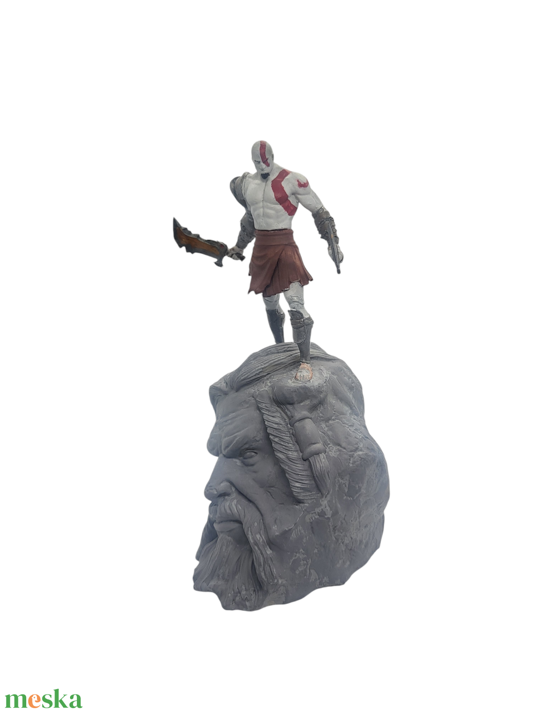God of war szobor - otthon & életmód - dekoráció - asztal és polc dekoráció - asztaldísz - Meska.hu