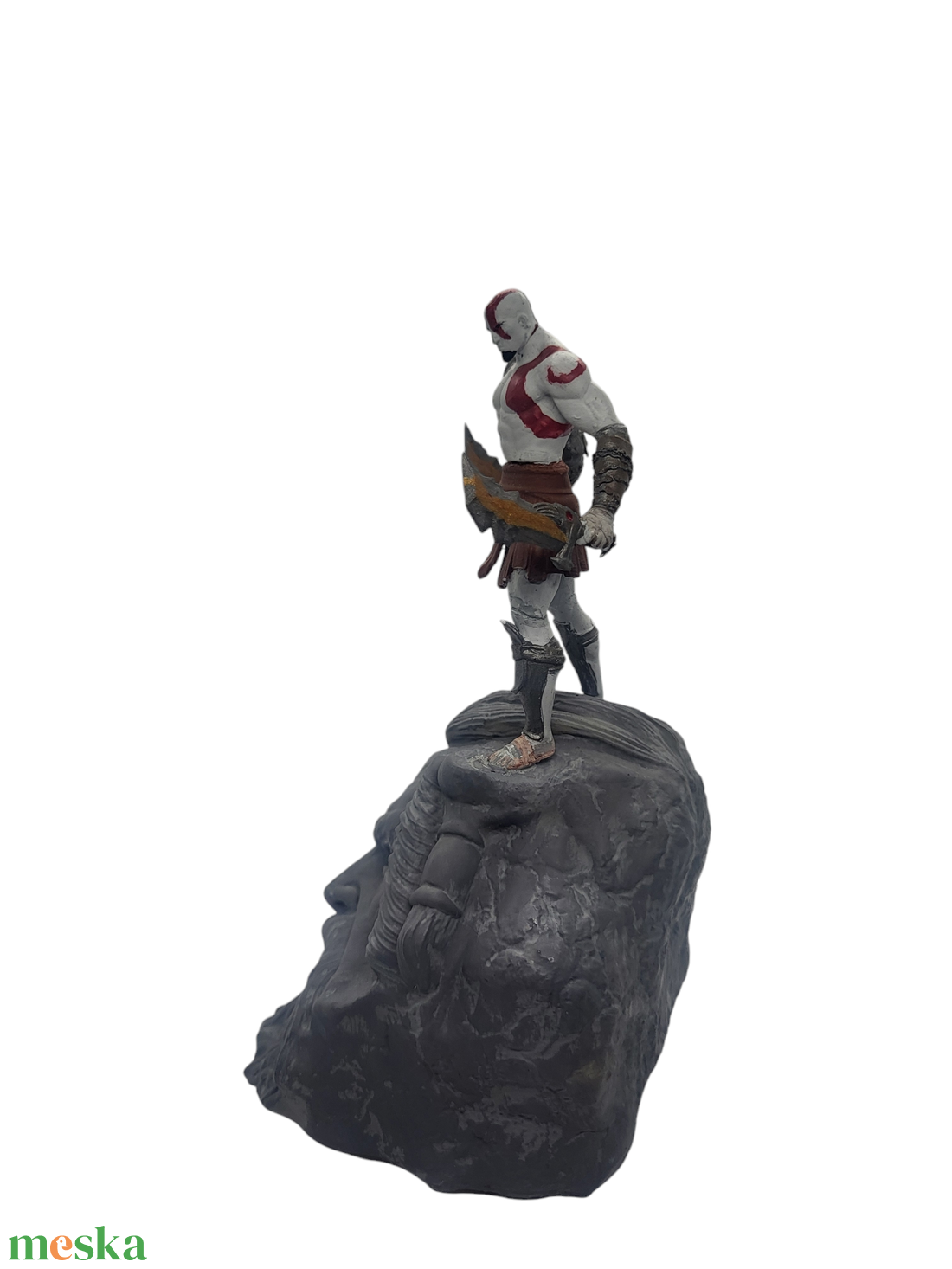 God of war szobor - otthon & életmód - dekoráció - asztal és polc dekoráció - asztaldísz - Meska.hu