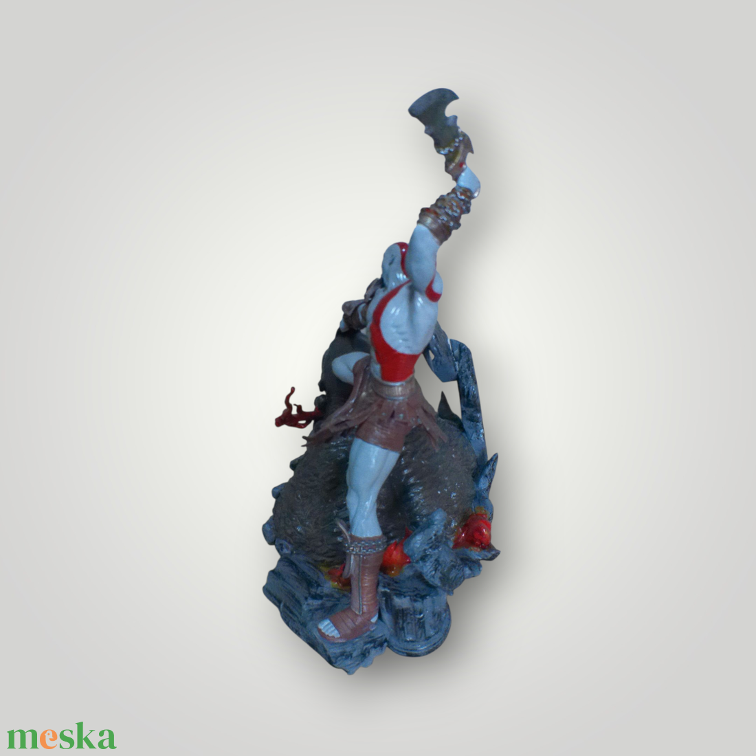 God of war szobor - otthon & életmód - dekoráció - asztal és polc dekoráció - asztaldísz - Meska.hu