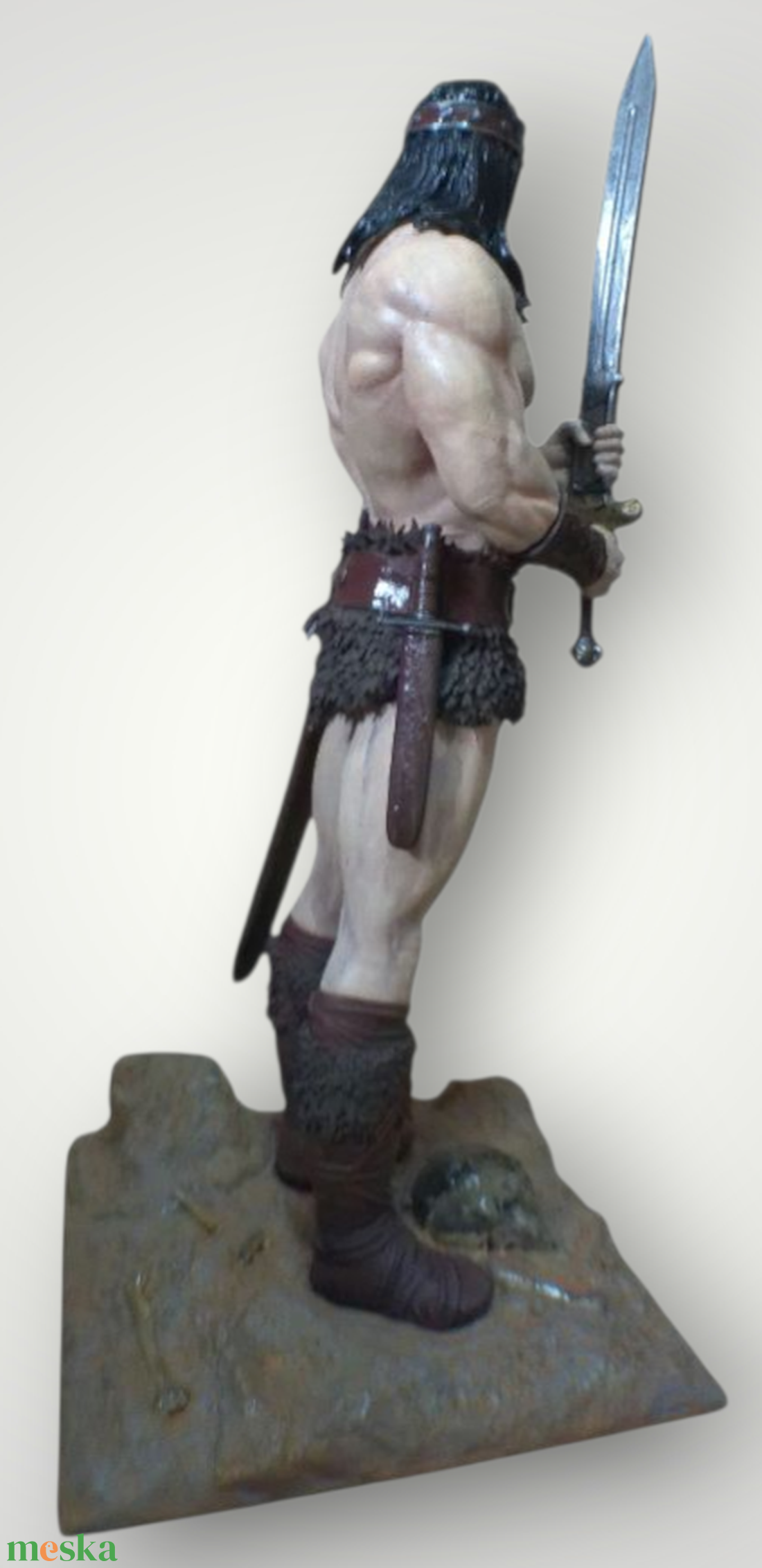 Conan szobor - otthon & életmód - dekoráció - asztal és polc dekoráció - asztaldísz - Meska.hu